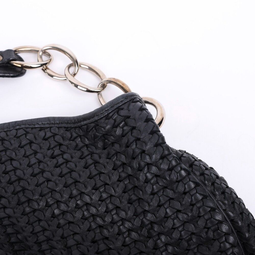 Christian Dior Lady Dior Soft Hobo 2007 Collection by John Galliano Black Y2K - Picture 7 of 16